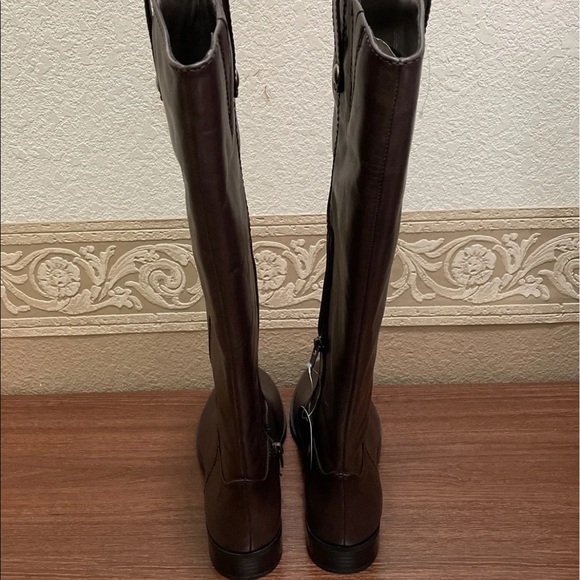 New INC Fawne Riding Leather Boots - Picture 8 of 12